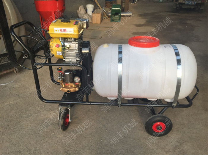 喷雾打药机 自走式农田打药机 移动式推车式打药机