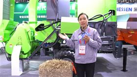 2025国际农机展顺邦展品推荐——9YFG-66RA型固定式秸秆饲料揉丝打捆机